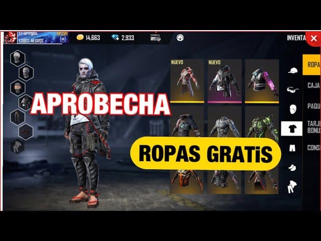 descubre como participar en sorteos de ropa de free fire y gana increibles premios