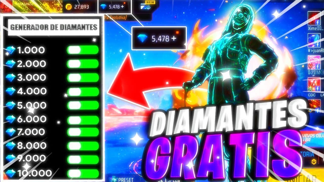 descubre como puedo obtener diamantes en free fire facilmente