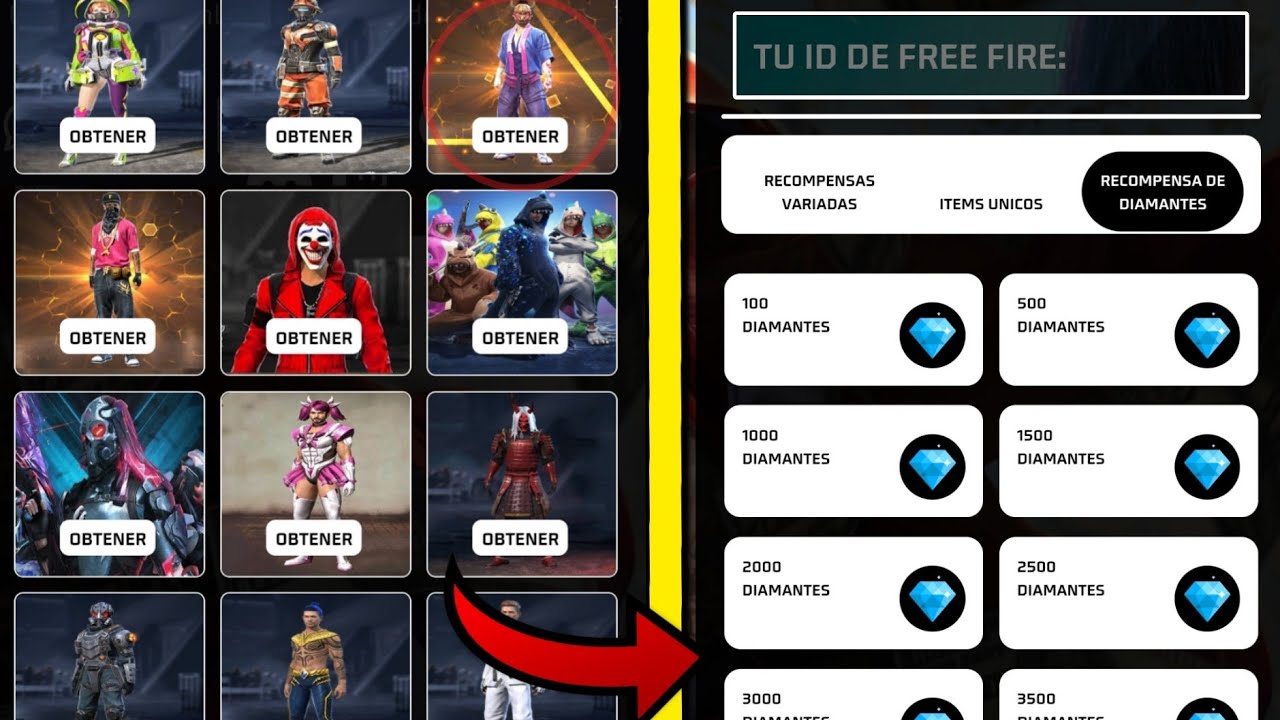 existe algun generador de emotes y diamantes para free fire descubrelo aqui