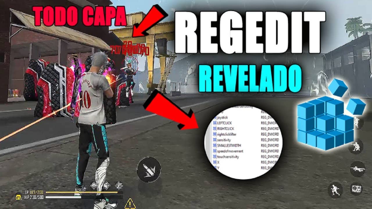 que es el regedit en free fire y como utilizarlo para mejorar tu juego
